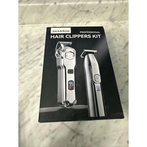 Jack & Rose Clippers and Trimmers Set, Cordless Hair Clippers for Men, Barber...